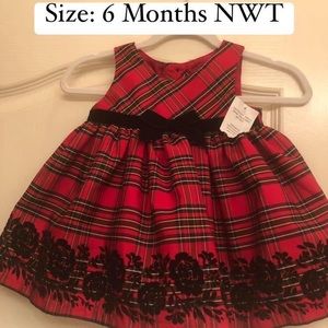 Good Lad Plaid Dress with Velvet Accents